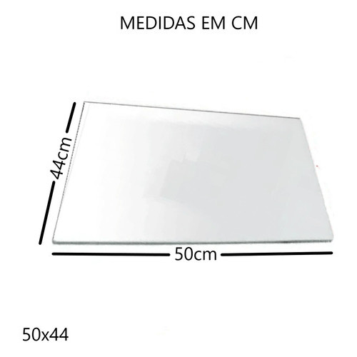VIDRO Interno Compativel C/  Forno Fogão Lofra 4 Bocas Mx66mfi 500x440