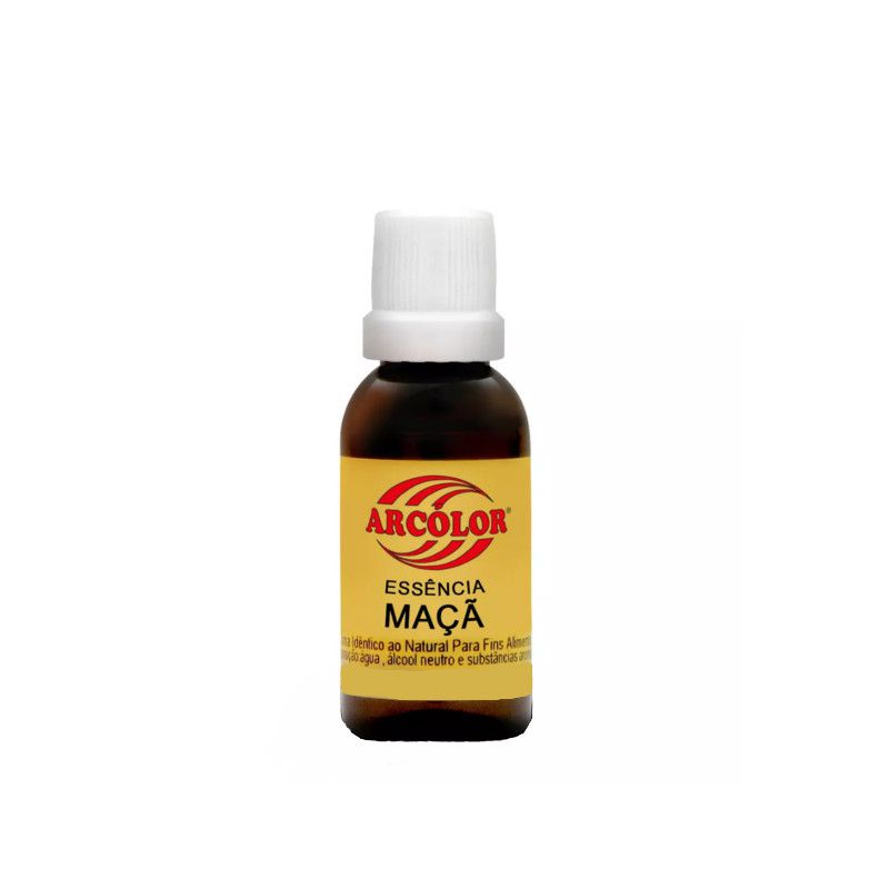 Essência Sabor Maçã Para Receitas 30ml Arcolor - Food & Beverages