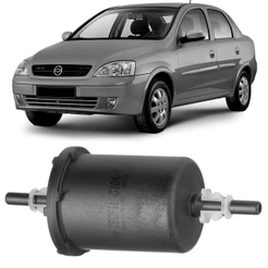 Filtro Combustível Chevrolet Corsa Sedan 96 A 2009 Tecfil
