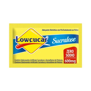 Adoçante Lowçucar Sucralose Sache Cartucho 50 X 0,5G