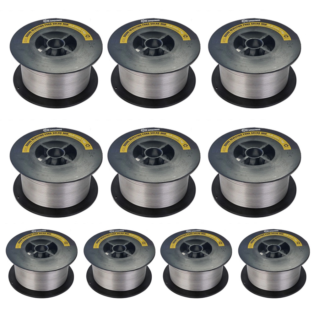 10 Arame Para Solda Mig Sem Gás Flux Core 0.8mm Rolo 1kg Erbmaquinas - Home & Living