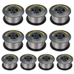 10 Arame Para Solda Mig Sem Gás Flux Core 0.8mm Rolo 1kg Erbmaquinas