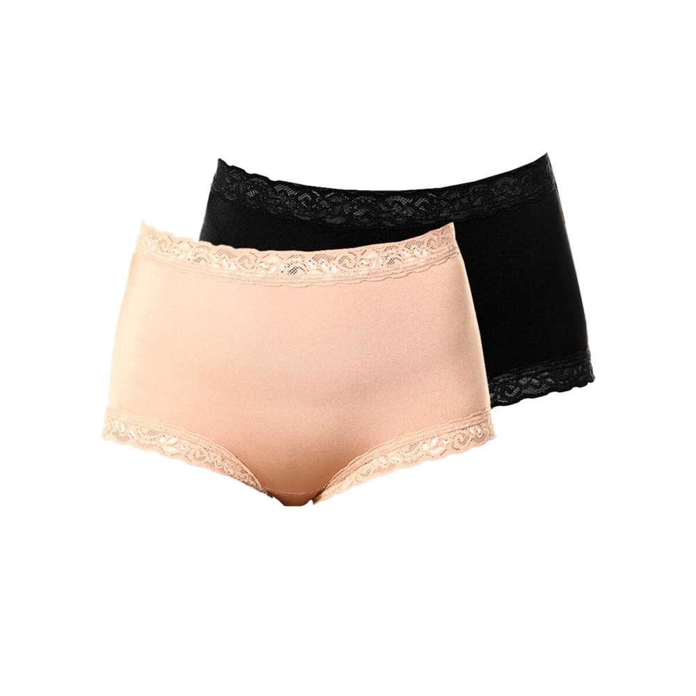 Kit com 2 Calcinhas Alta Safira Demillus 57330 Colorido em Oferta na Shopee