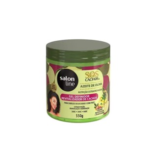 Gel Definidor Salon Line SOS Cachos Azeite De Oliva 550g