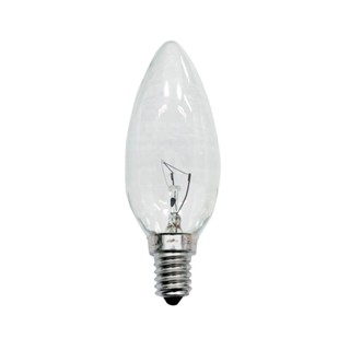 Lampada Incandescente Vela Lisa Clara 40W 127V E-14 Taschibra