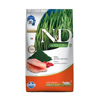 Ração ND Spirulina para Gatos Adultos Tilapia 7kg em Oferta na Shopee