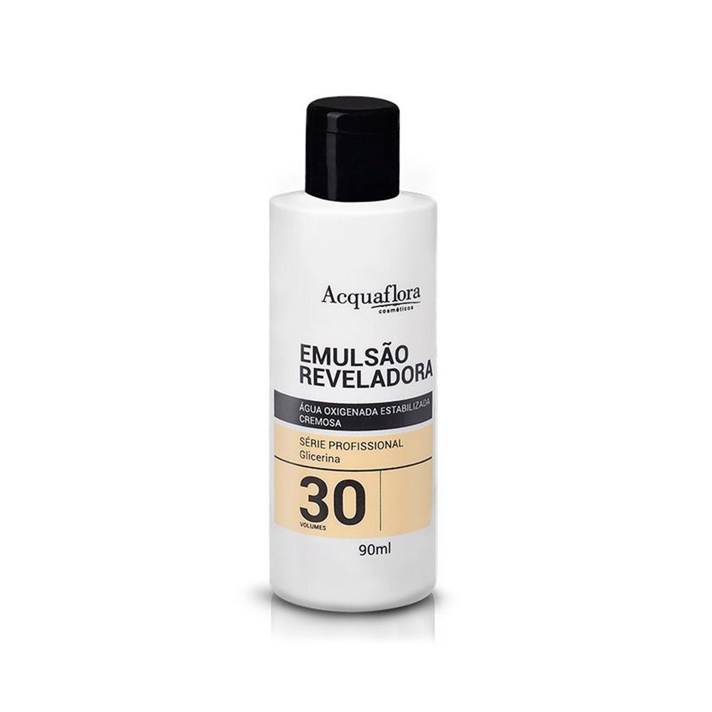 Água Oxigenada Acquaflora 30 Volumes 90ml em Oferta na Shopee