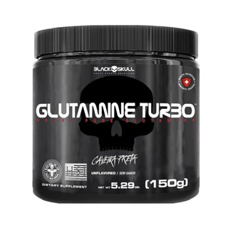 Glutamine Turbo Caveira Preta - Glutamina - 150g