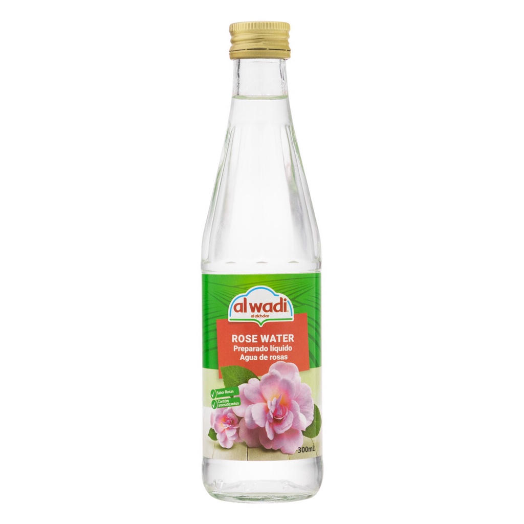 Agua De Rosas Al Wadi 300ml - Agua Saborizada Gaseificada