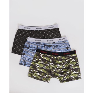 Cueca Plus Size Masculina Boxer Microfibra Cores Sortidas