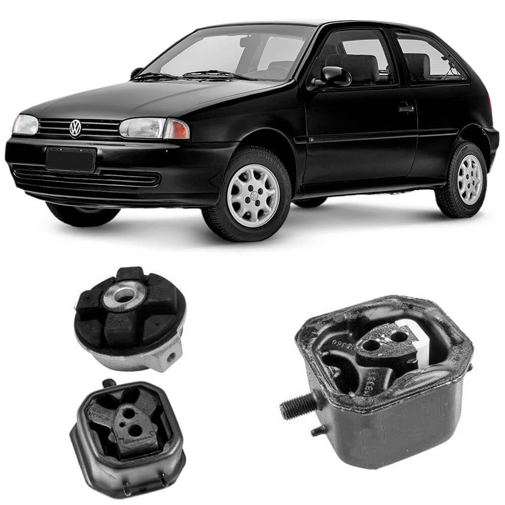 Kit Coxim Motor Câmbio Gol G2 G3 1.0 16v 97 A 2006 Mobensani