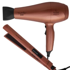 GAMA ITALY Kit Prancha Led e Secador de Cabelo Marula Bivolt
