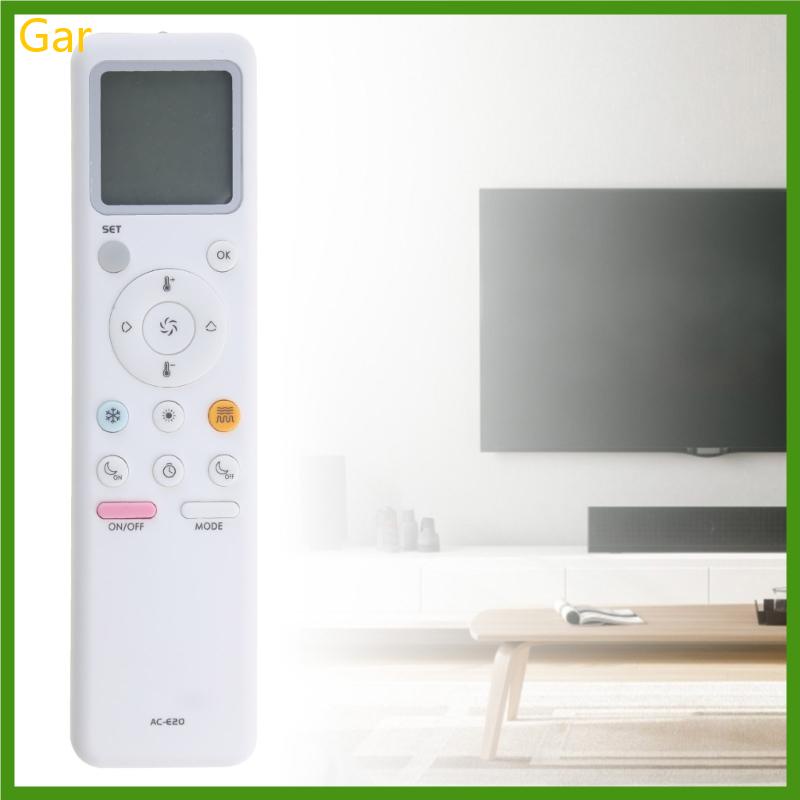 Gar AC-E20 Controlador Remoto Com Aparência De Moda Luz De Fundo Controle Universal De Ar Condicionado Aparelhos Domésticos