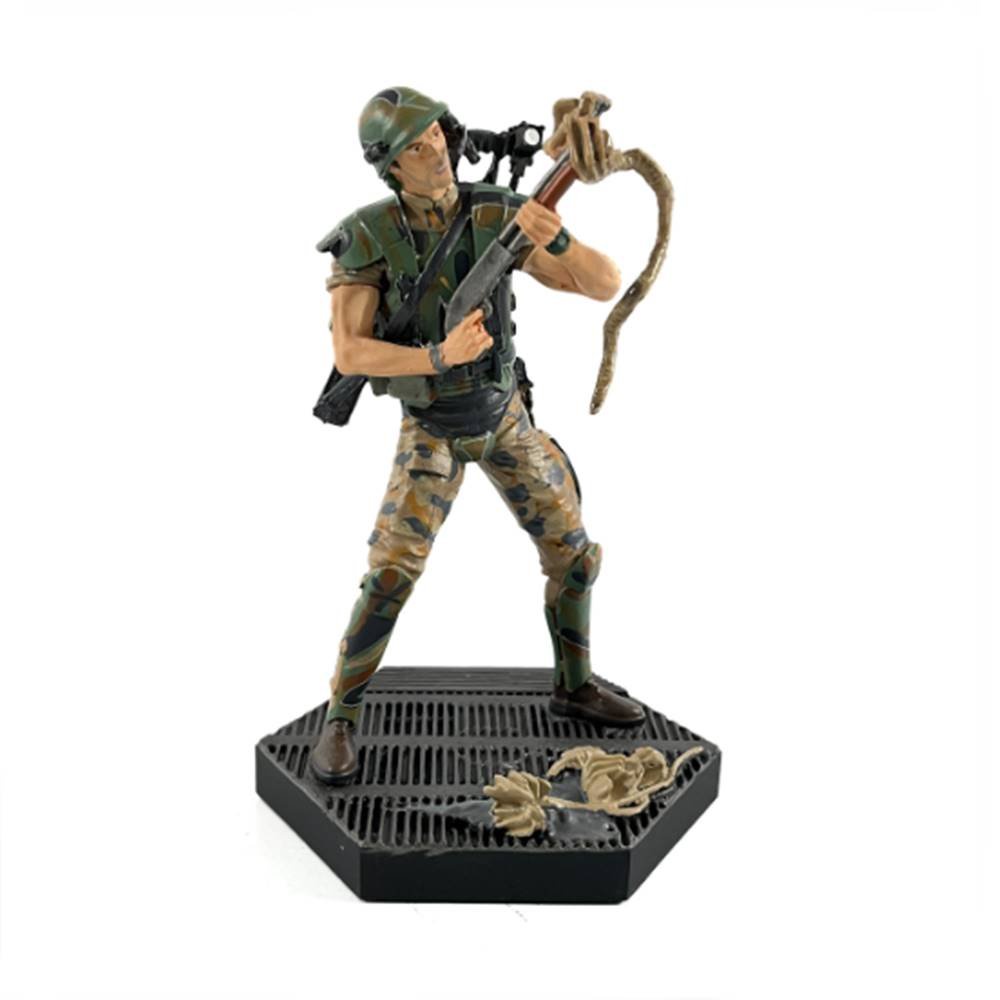 Estátua / Boneco Alien & Predador: Corporal Hicks (Aliens) - Edição 03 - Eaglemoss