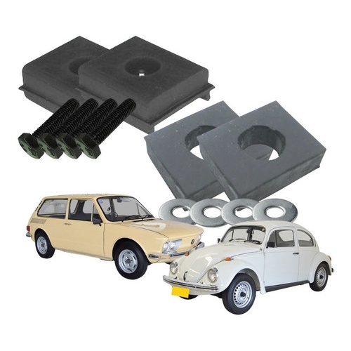 Jogo De Calco Carroceria Dianteiro Fusca Com Parafuso em Oferta na Shopee