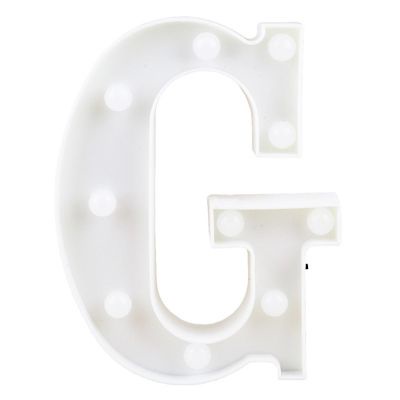 Letra LED Decoração Festa - G - 01 unidade em Oferta na Shopee