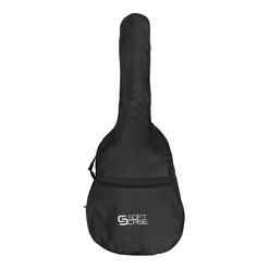 Capa Bag Violão Soft Case Folk  Em Nylon Com Bolso Com Alças dupla de Costas Ideal para Usar em Moto ou Bike
