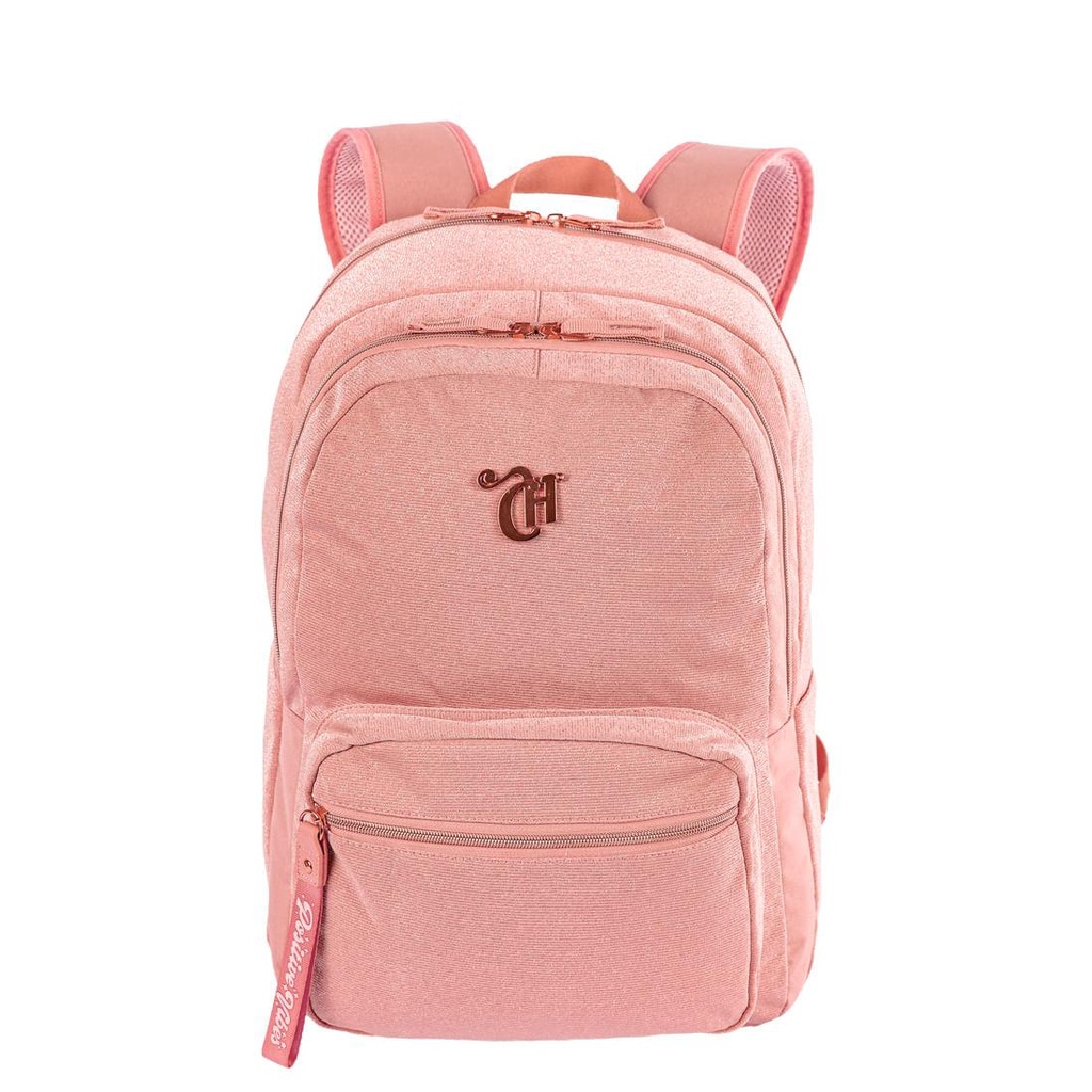 Mochila 2 Compartimentos Capricho Hype - Rose - Baby & Kids Fashion