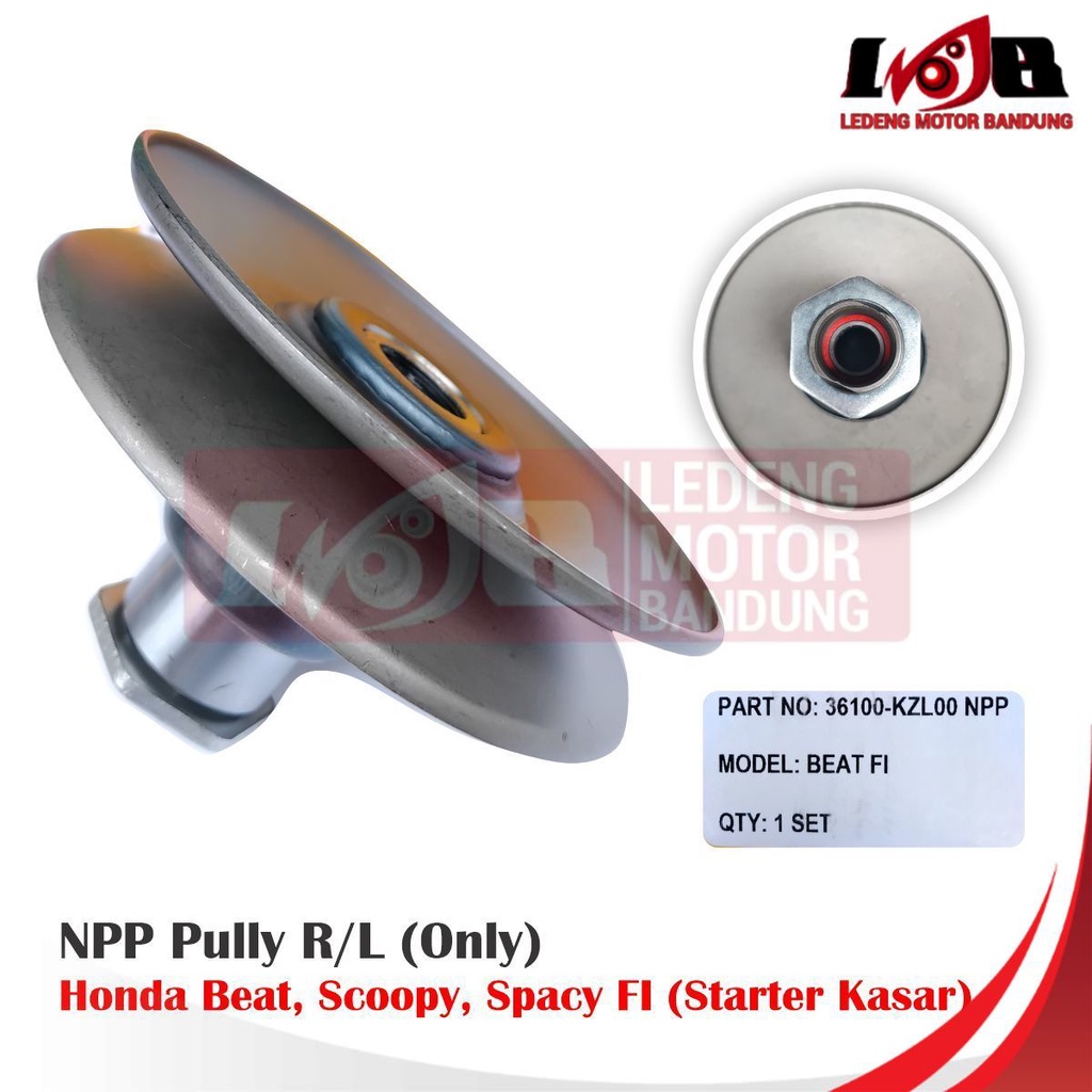 NPP Puli Beat Scoopy Spacy FI Conjunto De Polia De Partida Áspera Apenas R/L
