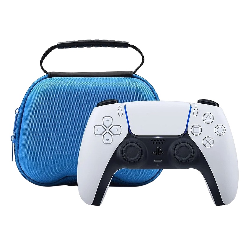 Case Estojo Para Controle Playstation 5 PS4 PS3 Xbox 360 One Series Nintendo Switch Azul