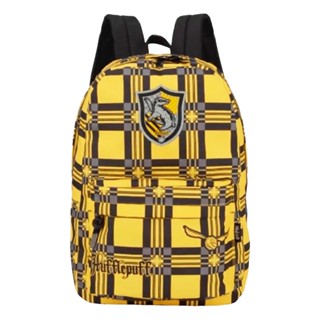 Mochila Escolar Juvenil Harry Potter Lufa Lufa Amarelo Luxcel