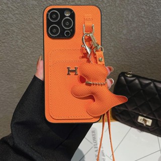 Moda Lychee Padrão De Couro Cartão Slot Para Pulso De Pulseira Com Alça iPhone 15 14 13 12 11 Promax 15 Plus Capa Traseira À Prova De Choque PU