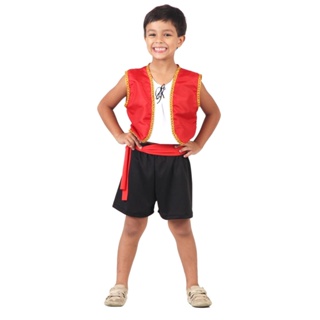 Fantasia Cigano Colete Infantil Com Bandana
 em Oferta na Shopee