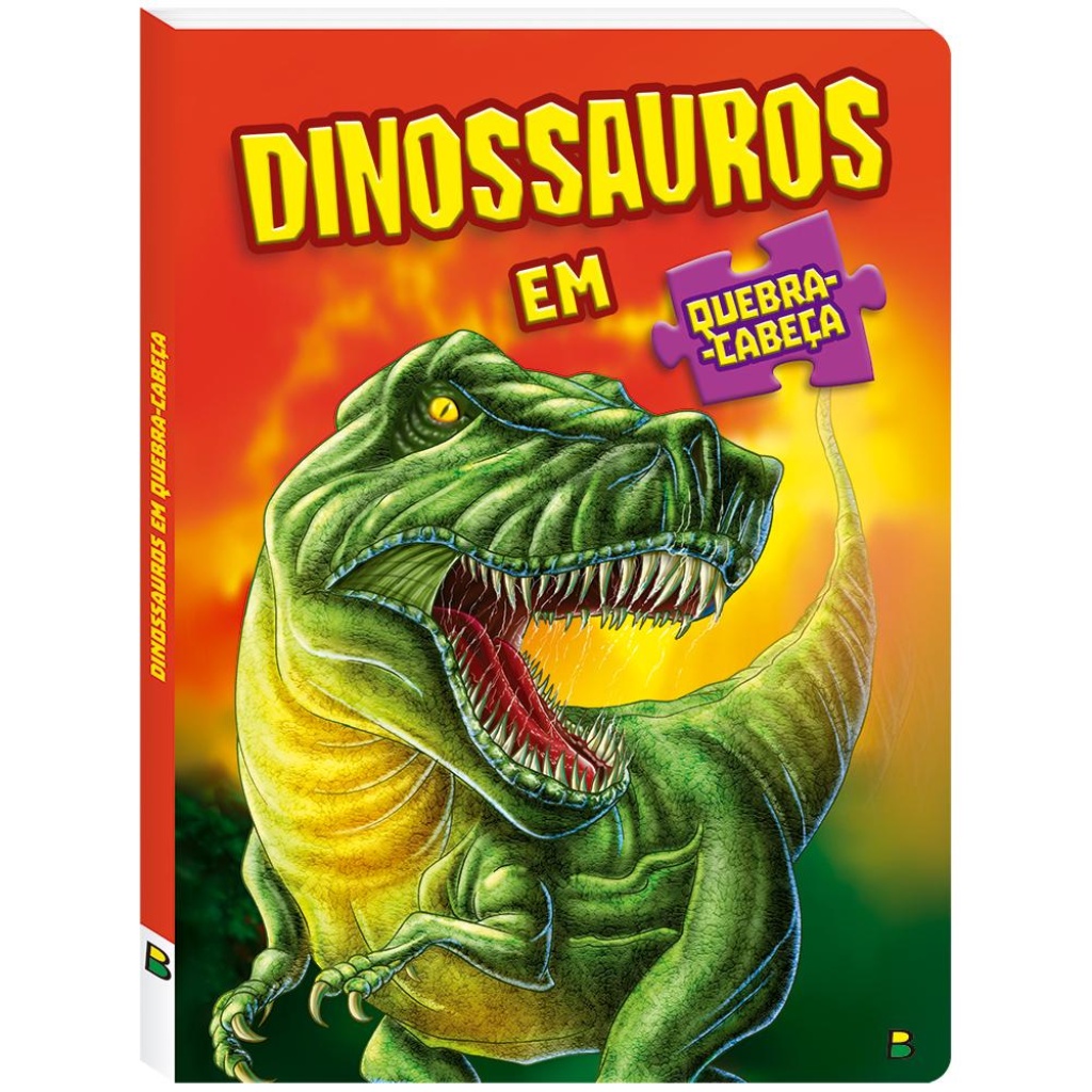 DINOSSAUROS EM QUEBRA CABEÇA - Books & Magazines