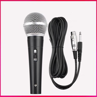 Microfone Profissional M58 cardióide com Cabo P10 5M