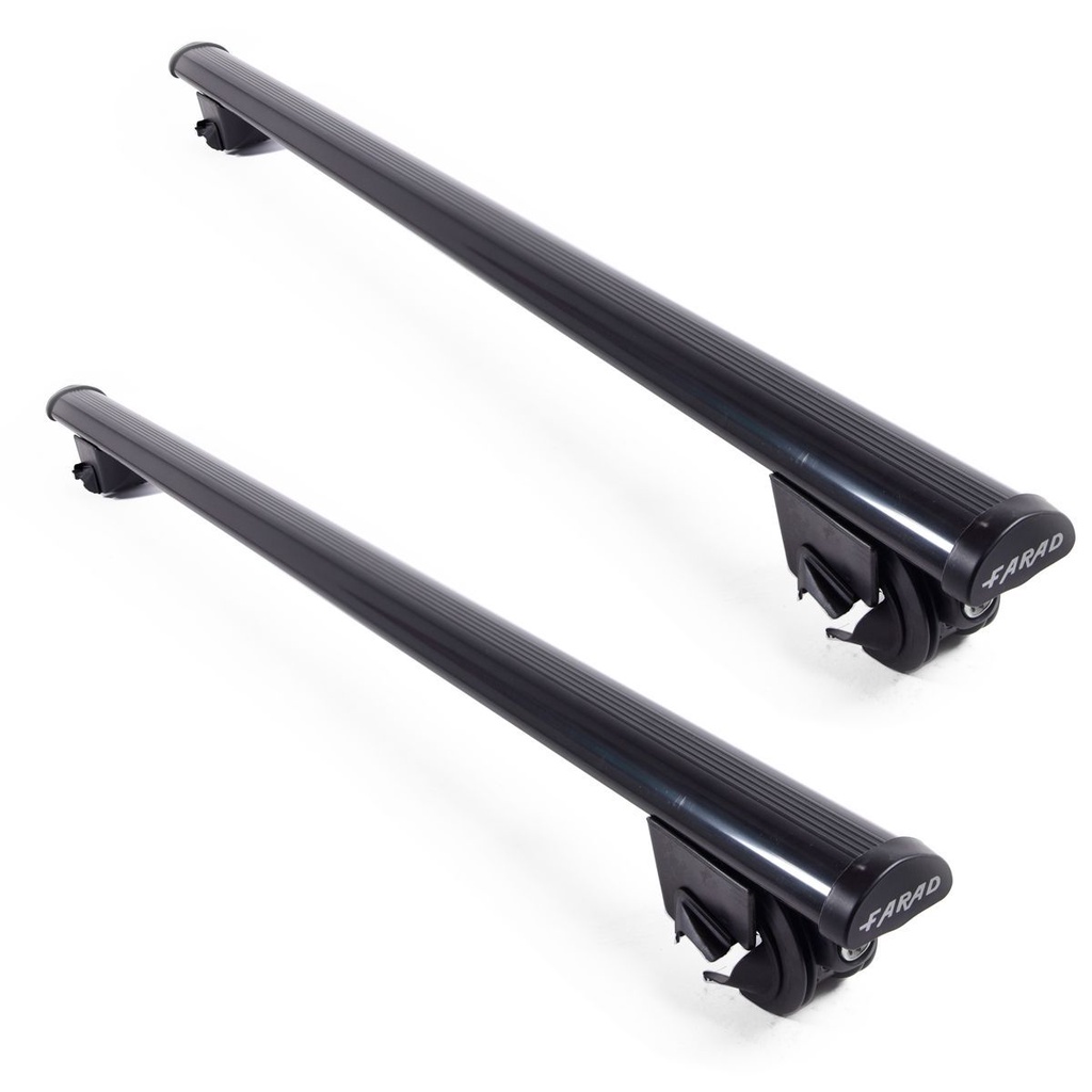 Rack De Teto Bagageiro Farad Iron2 Aço 120cm O Kit VW Passat Variant 1997 a 2014