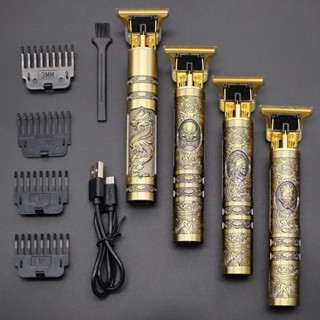 Máquina de Cortar Cabelo para Barba Masculina - Modelo Dragão Elétrico Profissional