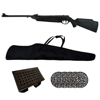 Carabina de Pressão Dione Sport 5.5mm Nitro Piston 55kg - Rossi + Capa + Porta Chumbo + 5 Chumbos em Oferta na Shopee