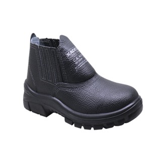 Botina de Segurança Kadesh Elástico PU Combat Biqueira de PVC CA43108 Preta em Oferta na Shopee