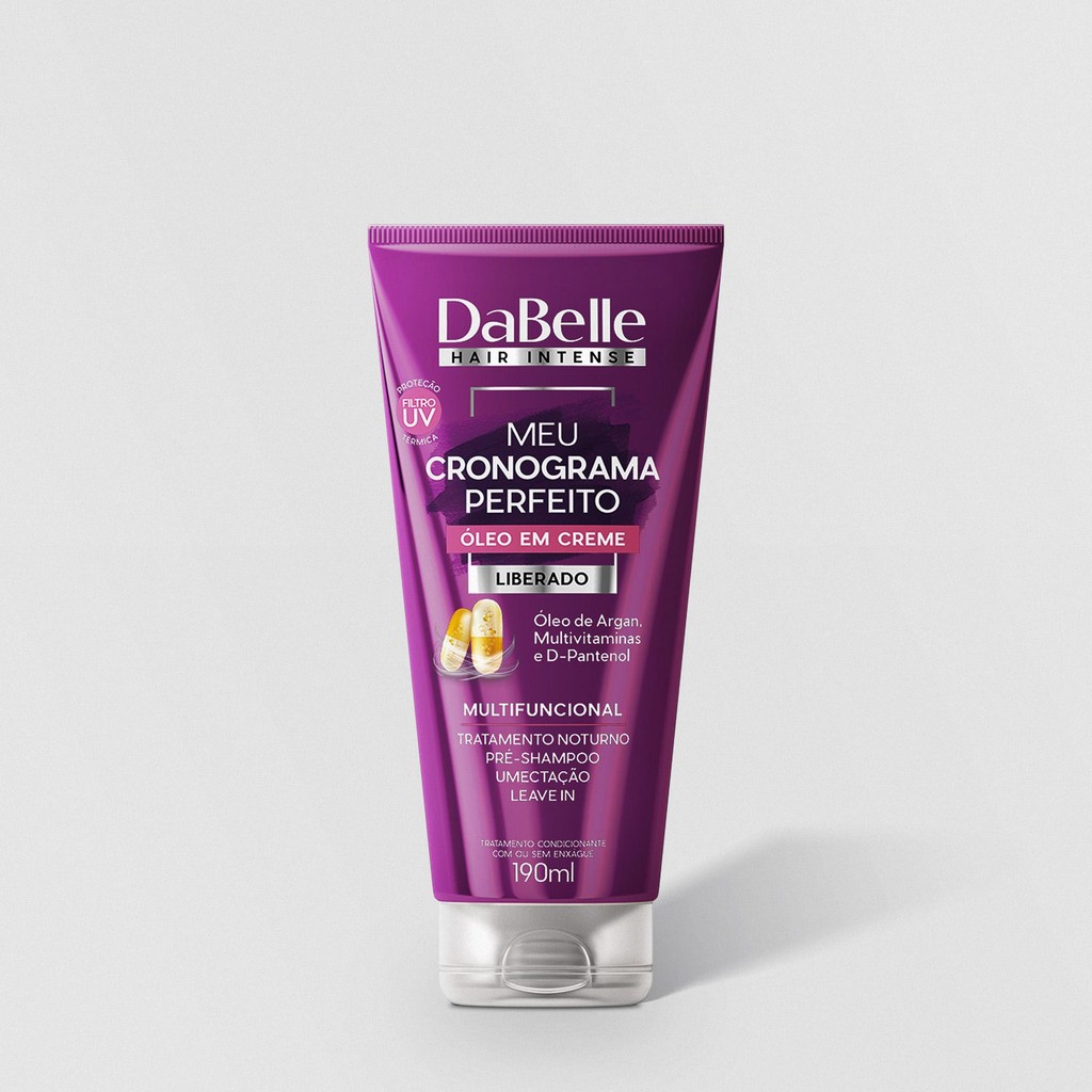 DaBelle Hair Intense Meu Cronograma Perfeito - Óleo em Creme 190ml - Beauty