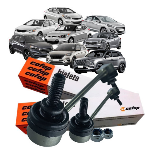 Par Bieleta Original Cofap Creta Elantra I30 Tucson Veloster Cerato em Oferta na Shopee