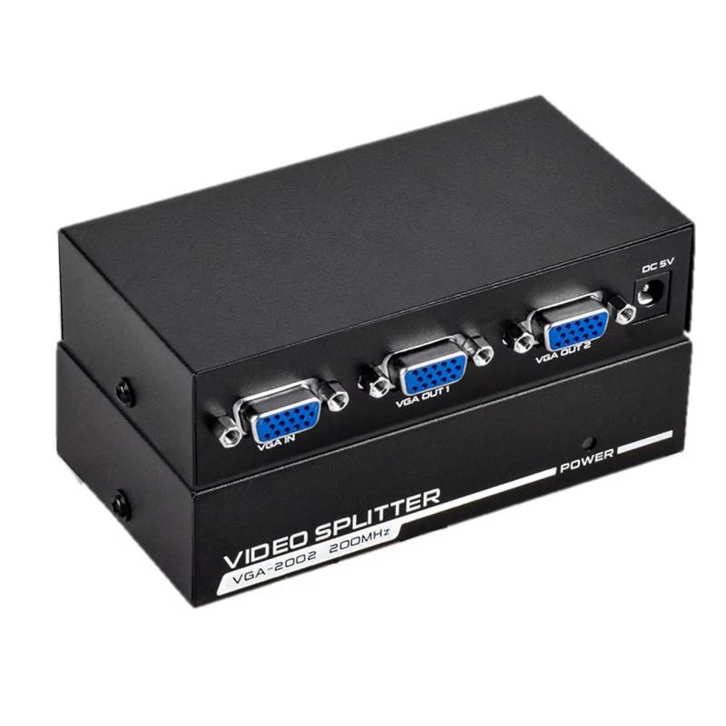 Splitter VGA 1x2 Resolução 1920x1440p 30m Knup KP-AD139