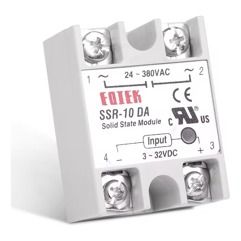 Relé De Estado Sólido 3 - 32 A 24 - 380 Vac Ssr25 Da