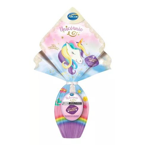 Ovo De Páscoa Unicórnio  Arcor120g