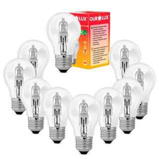 Kit 10 Lampadas Eco Halogena Clara H150 120W 220V E27