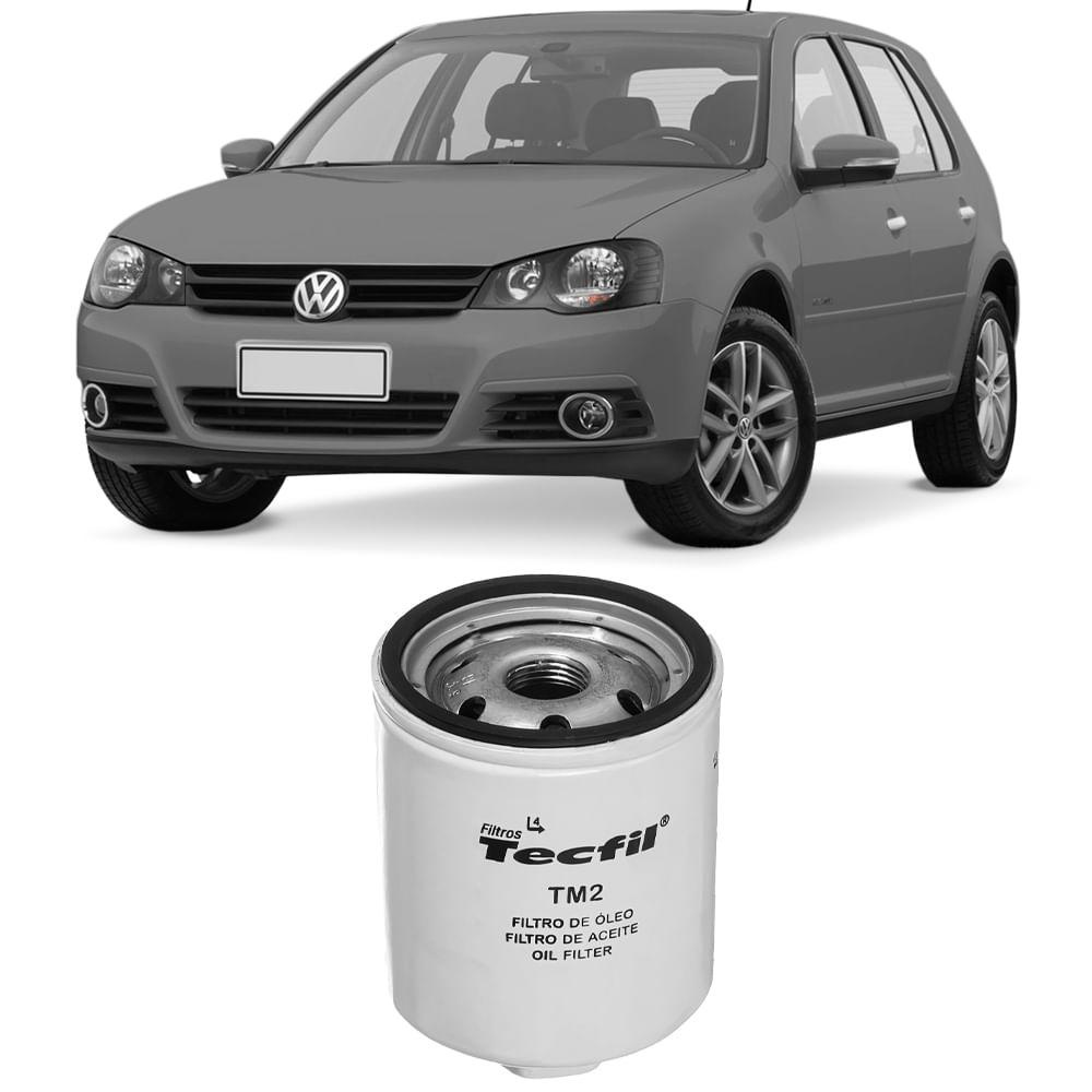 Filtro Óleo Volkswagen Golf 2.0 2011 A 2014 Psl34mp Tecfil - Spare Parts and Accessories for Vehicles