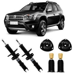 2 Amortecedor Renault Captur Duster Dianteiro Nakata E Kit
