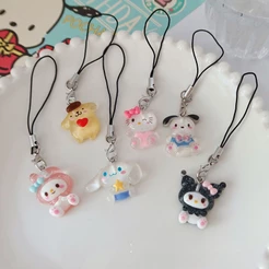 Telefone Pingente Chaveiro Cordão Saco Charme Pendurado Corda Decoração