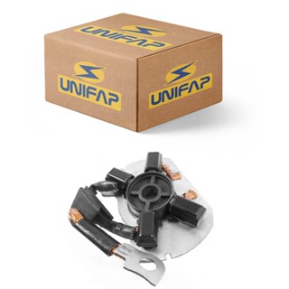 Porta Escova Motor Partida Montana Fiat uno Grand Siena 96 a 2021 Unifap 12104 em Oferta na Shopee