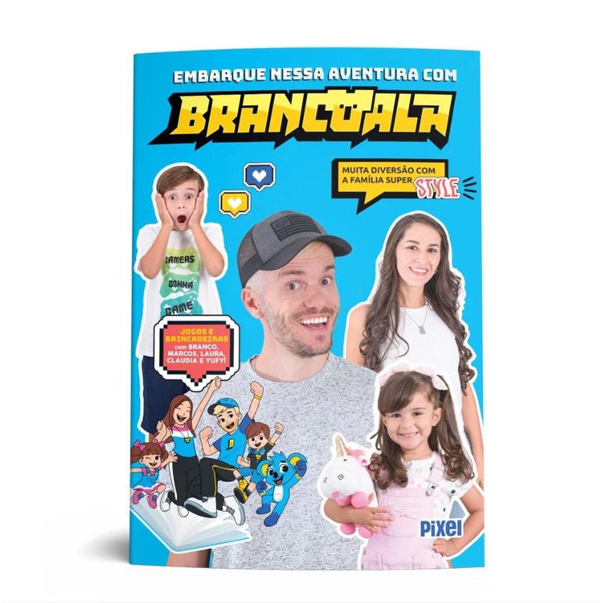 Livro Embarque nessa aventura com Brancoala