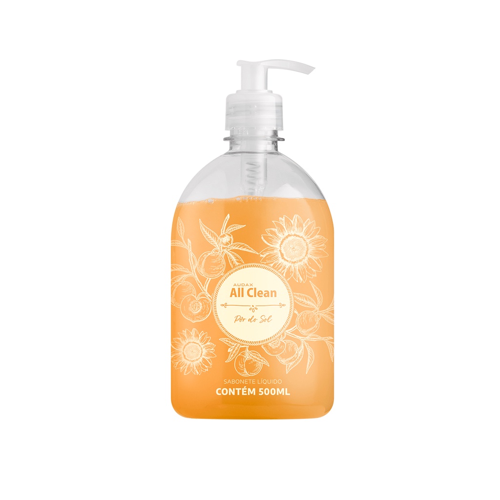Sabonete Líquido Por do Sol All Clean - Beauty