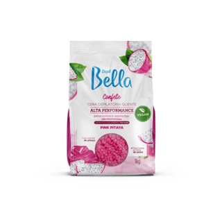 Cera Depilatória Quente Confete Pink Pitaya Depil Bella 1kg em Oferta na Shopee