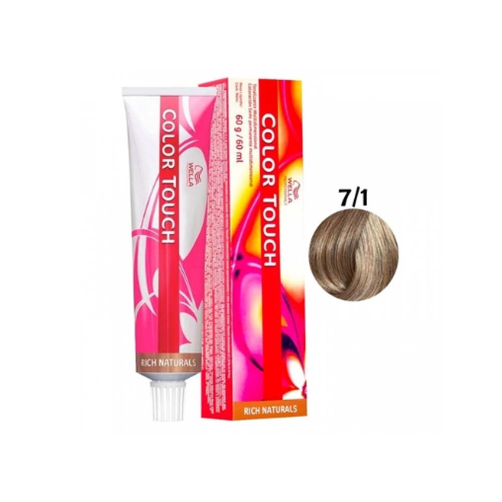 Tonalizante Color Touch 7.1 Louro Médio Cinza - Beauty