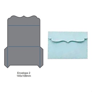 Faca De Corte E Relevo Em Metal Mini Envelope Clássico em Oferta na Shopee