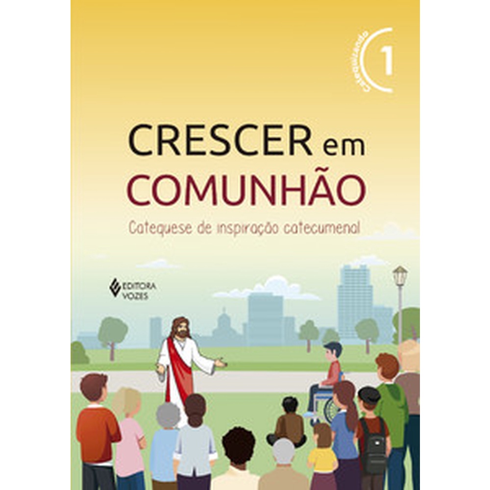 Crescer em comunhão vol. 1 catequizando - versão 2021 em Oferta na Shopee