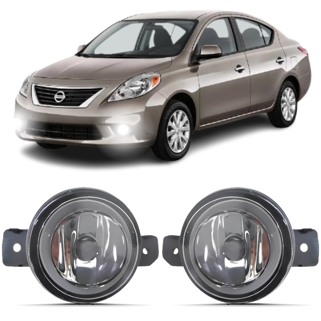 Farol Milha Nissan Versa 2011 2012 2013 2014 2015 á 2020 em Oferta na Shopee
